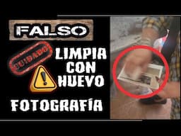 FALSO! Limpia con huevo a fotografía – explicación | Esoterismo Ayuda Espiritual