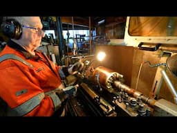 Straightening Motor Shaft with Oxy-Acetylene Flame | Feat. My Dad Timo!