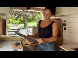 Ford Transit van build! Finishing touches.