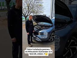 Jaka instalacja gazowa do Mitsubishi Outlander 2.5 L 184 KM, 2022r.?🤔➡️Instalacja gazowa: KME #lpg