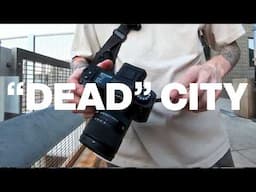 Street Photography in a "Dead" City (Fujifilm X-H2s)