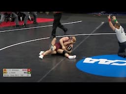 184lbs Owen Webster (Minnesota) vs Jeremiah Kent (Missouri)