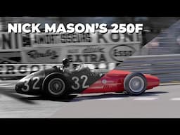 Nick Mason's ex-Fangio Maserati 250F returns to the Monaco streets