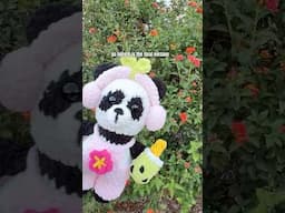redoing the boba straw 😐 #crochetpanda pattern out on Etsy and Patreon