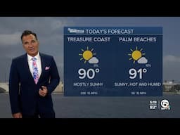 WPTV First Alert Weather Forecast for Morning of Monday, June 16, 2025