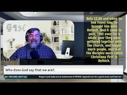 Who does God say that we are