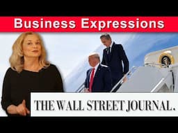 Advanced Words and Expressions from the Wall Street Journal Headlines