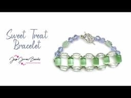 Sweet Treats & Sparkly Beads! | May 2025 Magical Mystery Bead Box Unboxing + Bracelet Tutorial 🍬🍭🍫