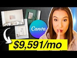 The Canva AI Wall Art that's EXPLODING 🚀 ($9,591/month)