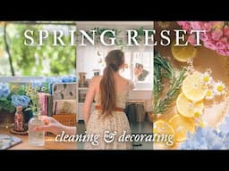Spring Reset and Refresh 🪴 Cleaning & Decorating, Spring Simmer Pot, Lavender Matcha Latte