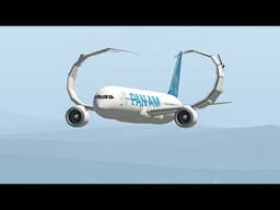 B787 Almost Crash Due To Serious Turbulence [XP12]