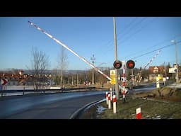 Spoorwegovergang Chabówka (PL) // Railroad crossing // Przejazd kolejowy