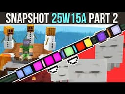 Secrets Of The Happy Ghast | Snapshot 25W15A