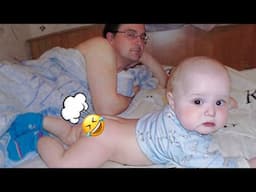 Try Not To Laugh With Funny Baby Got Gas Moments - Funny Baby Videos