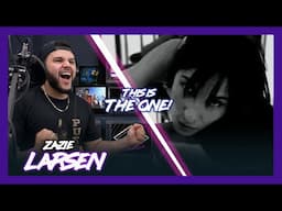 First Time Reaction Zazie Larsen (DARK, EDGY, & YES!) | Dereck Reacts