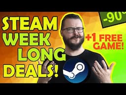 Steam Week-long Deals! 20 Awesome Games with Huge Discounts! +1 Free game!