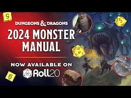 Explore the 2024 Monster Manual on Roll20