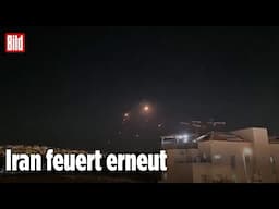 Israel: Iran feuert in der Nacht Raketen auf Tel Aviv
