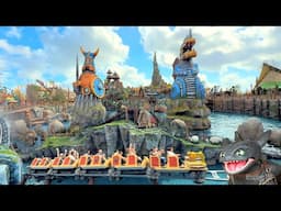 HUGE 'How to Train Your Dragon' Land with 3 Rides | Tour of Isle of Berk at Universal Epic Universe