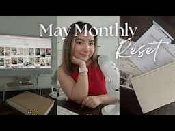 May Monthly Reset Routine | habit progress, nutrition progress and reflections