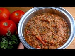 Tasty Mint Tomato chutney /పుదీనా టమోటో రోటి పచ్చడి వేడివేడి అన్నంలోకైనా టిఫిన్స్ లోకి 👌