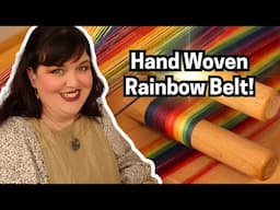 Let's Weave a Project on my Inkle Loom for Pride Month! 🌈