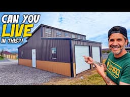 Can You LIVE In this 2 Story Tiny House?! ( Rare Building Design )