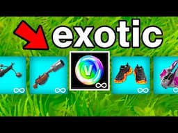 Fortnite but Everything Gives You EXOTIC LOOT!