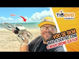 VOAR com VENTO FORTE sobre o MAR é o Maior DESAFIO para esse DRONE DJI