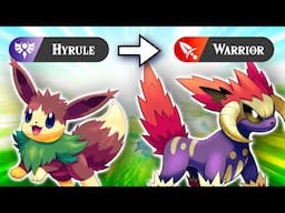 I Made ZELDA Inspired EEVEELUTIONS!