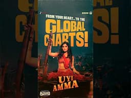 Uyi Amma! We just reached #1 on YT Global charts - India! 💃🏻❤️‍🔥#UyiAmma #shorts