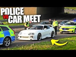 Police UNLAWFULLY Block Cars Entering a Car Meet!