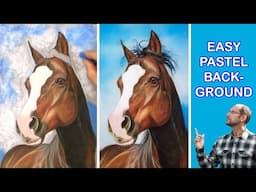Beginner Pastel Background - Its EASY when you know how