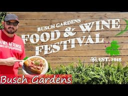 Busch Gardens Food & Wine Festival: Food Fails & Hidden Gems! 2025