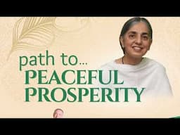 Highlights: Path to Peaceful Prosperity | Didi Krishna | New York City | May 28, 2025