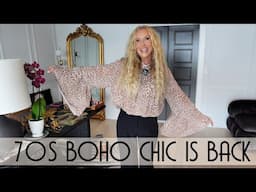 Parisian Bohemian 70's Inspired Outfits | ZARA PUCCI CHLOE & Other Stories