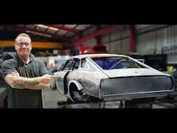 Making a Classic Custom Datsun 260z with just sheet steel and basic tools