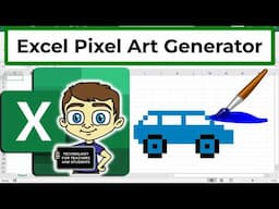 Create a Pixel Art Generator in Excel!