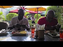 Fine Dining at The Golden Spot Restaurant in Kilimani, Nairobi - Kenya April 2025 Journey