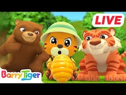 LIVE🔴Sing Along with BarryTiger: 🎊 2025 BEST Songs for Kids and Families! 🎵
