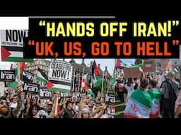 Immigrants Chant Hate At UK & USA On The Streets of London Yesterday