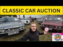 CLASSIC CAR PRICES ON THE RISE AGAIN ? (UK CAR AUCTION)