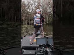 SLOW retrieval was the key with this catch at the Harris Chain.  #bassfishing