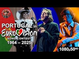 Portugal 🇵🇹 in Eurovision Song Contest (1964-2025)