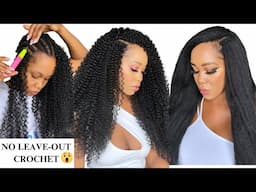 🔥 HOW TO INSTALL CROCHET BRAIDS: EASY STEP-BY-STEP TUTORIAL | NO LEAVE-OUT / Tupo1