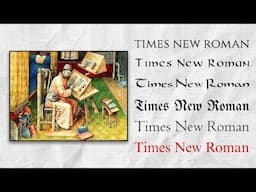 How "Roman" is Times New Roman?