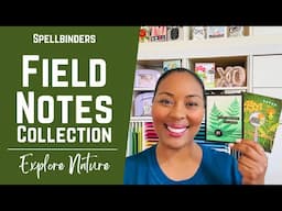 Pretty! Field Notes Collection w/ Spellbinders | #teamspellbinders #neverstopmaking