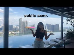 ASMR IN PUBLIC WITH @asmrcoco 🎀