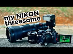 My NIKON Z6iii threesome Z mount lenses