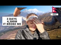 🇳🇵 Nepal's Gosaikunda Trek in 3 Days – The Most Brutal Hike of My Life
